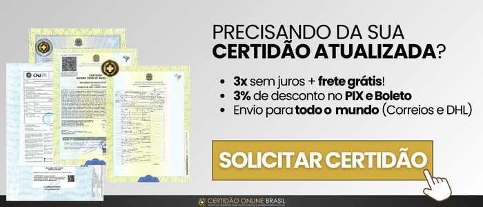 certidão atualizada online