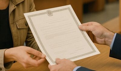 Como emitir uma certidão de óbito com averbação?